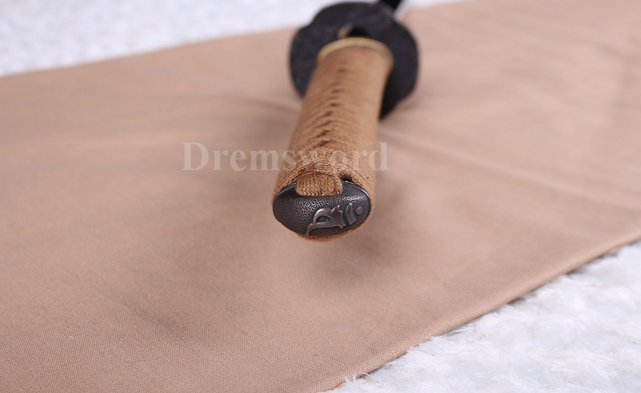 Hand forge katana 9260 spring steel Japanese Samurai Sword full tang sharp blade Battle Ready.