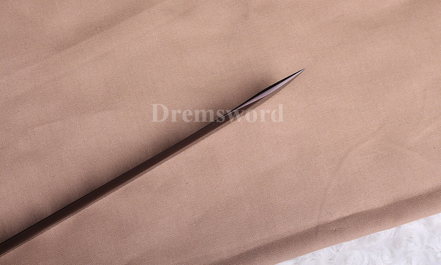 hand forge damascus folded steel unokubi-zukuri razor sharp katana japanese samurai sword full tang.