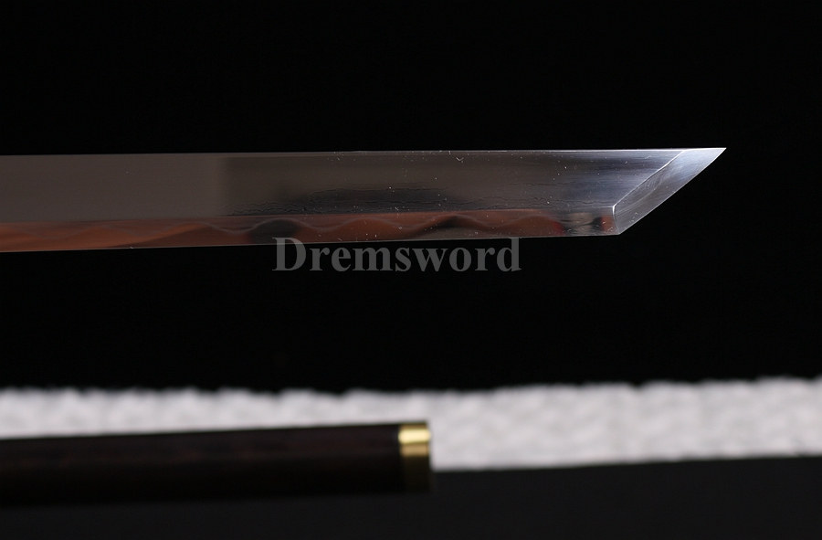 Kiriha-zukuri Chinese Dao 唐刀 Folded Steel caly tempered full tang sharp.