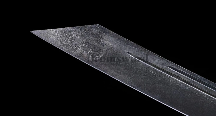 Hand forged Dremsword spring steel Chinese Kangxi combating dao Qing dynasty sharp for heavy cutting.