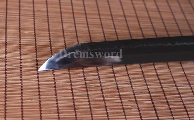 hand forge T10 steel Clay tempered Choji hamon katana japanese samurai sword full tang razor sharp.