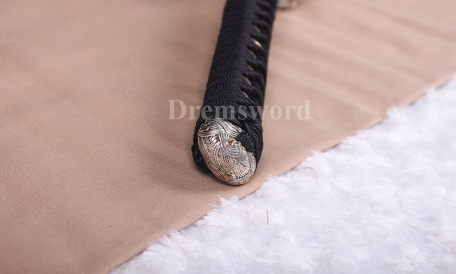 Clay Tempered Katana 1095 high carbon steel Steel Japanese sumrai sword full tang sharp.