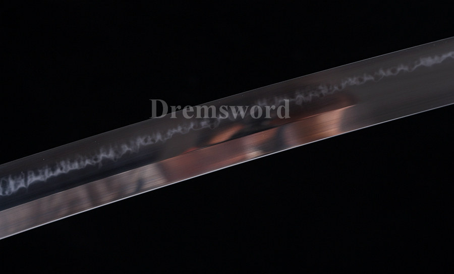 hand forge T10 steel Clay tempered Choji hamon sharp katana japanese samurai sword full tang.