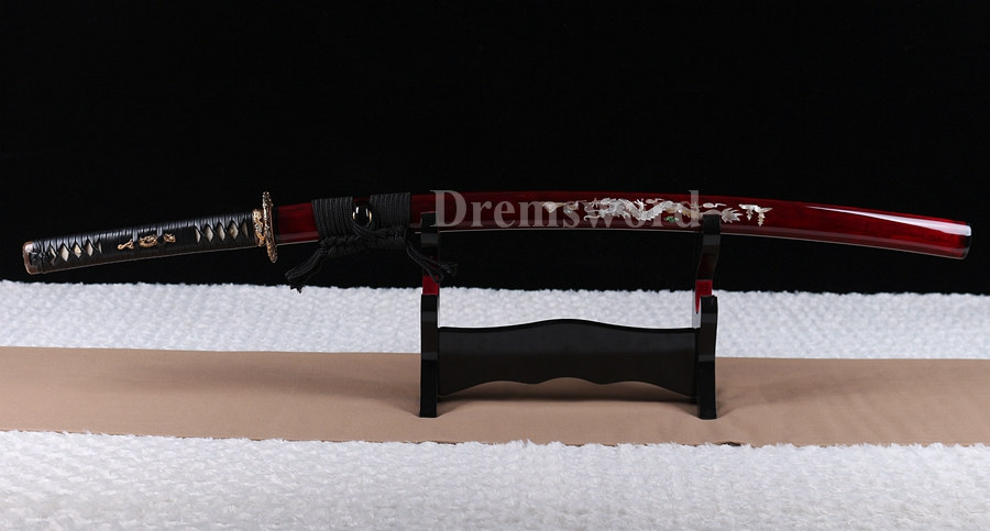 Shihozume Clay Tempered Lamination katana Battle Ready Japanese samurai Sword blade sharp .