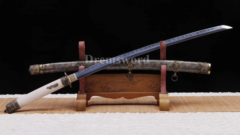 Clay Tempered Shihozume Lamination Blade Battle Ready Japanese samurai Tachi Sword sharp.Drem7007