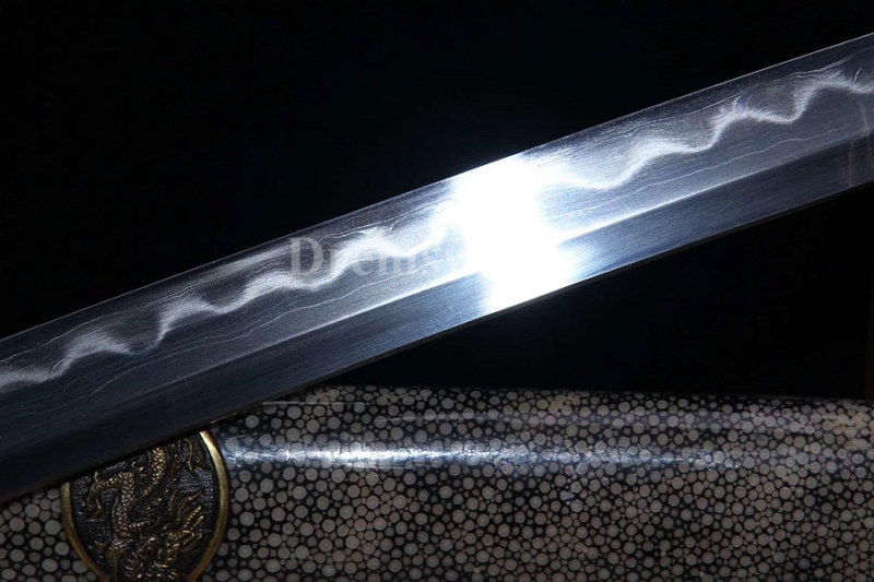 Clay Tempered Shihozume Lamination Blade Battle Ready Japanese samurai Tachi Sword sharp.Drem7007