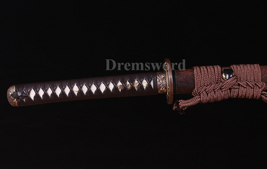 Clay Tempered Shihozume Lamination Blade Katana Battle Ready Japanese samurai Sword sharp.Drem7005