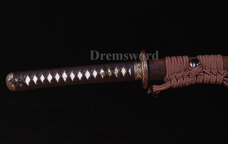 Clay Tempered Shihozume Lamination Blade Katana Battle Ready Japanese samurai Sword sharp.Drem7005