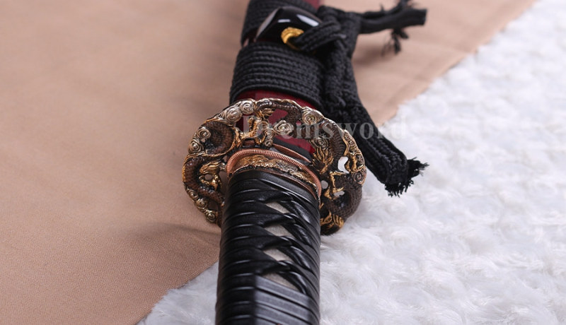 Shihozume Clay Tempered Lamination katana Battle Ready Japanese samurai Sword blade sharp .