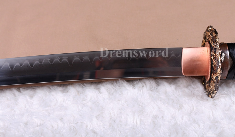 Shihozume Clay Tempered Lamination katana Battle Ready Japanese samurai Sword blade sharp .