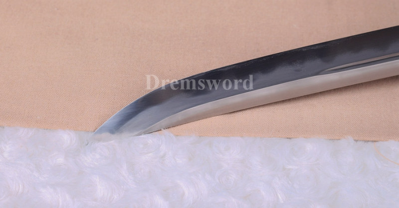 Hon san-mai Clay Tempered Lamination wakizashi Battle Ready Japanese samurai Sword blade sharp .