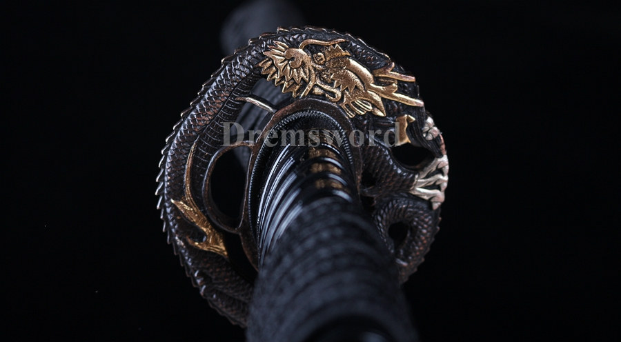 Hon san-mai Clay Tempered Lamination wakizashi Battle Ready Japanese samurai Sword blade sharp .