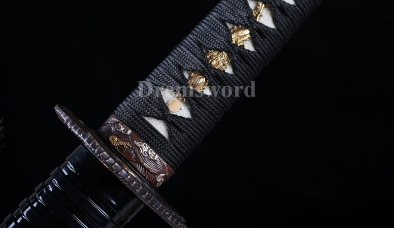 Hon san-mai Clay Tempered Lamination wakizashi Battle Ready Japanese samurai Sword blade sharp .