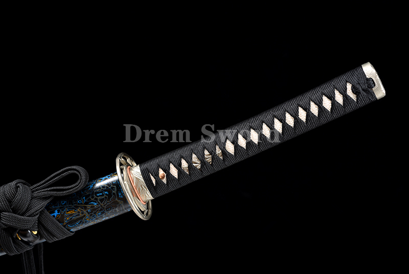 Tamahagane steel Clay Tempered Lamination Blade Katana Japanese samurai Sword Battle Ready sharp.