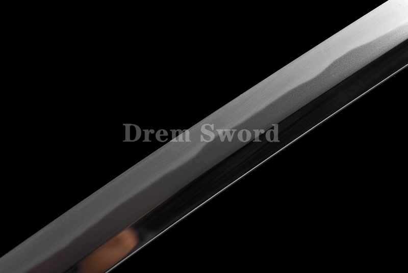 Tamahagane steel Clay Tempered Lamination Blade Katana Japanese samurai Sword Battle Ready sharp.