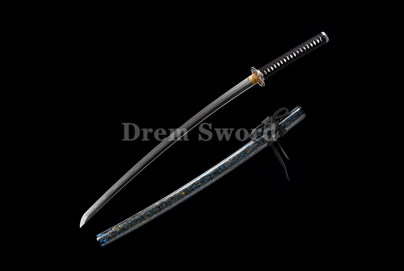 Tamahagane steel Clay Tempered Lamination Blade Katana Japanese samurai Sword Battle Ready sharp.