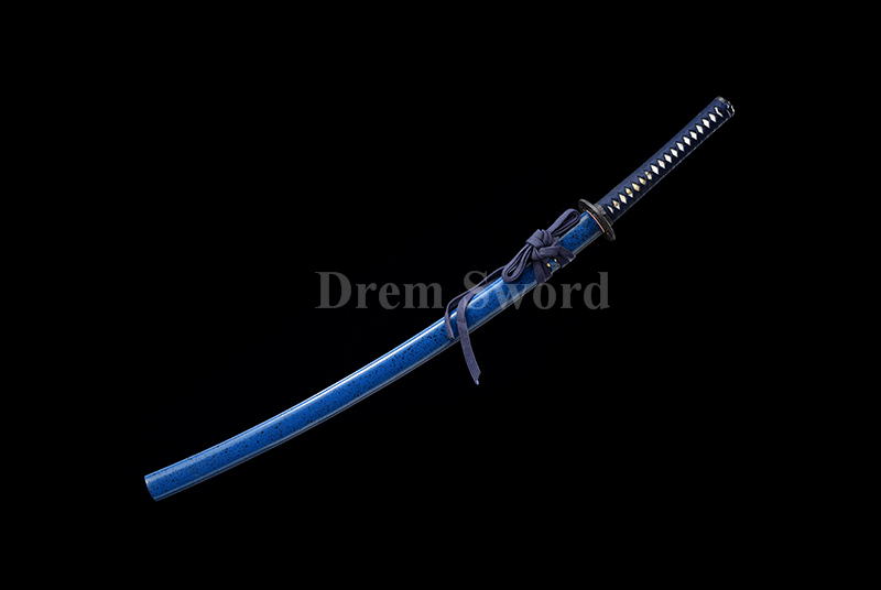 Tamahagane steel choji hamon Lamination Clay Tempered Katana Japanese samurai Sword Battle Ready sharp.