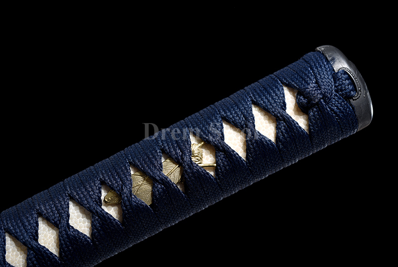 Tamahagane steel choji hamon Lamination Clay Tempered Katana Japanese samurai Sword Battle Ready sharp.