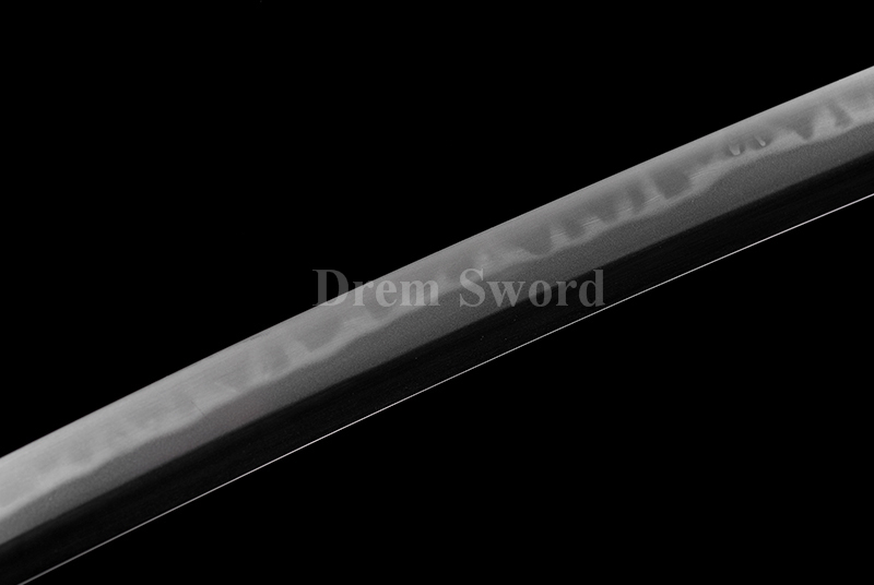 Tamahagane steel choji hamon Lamination Clay Tempered Katana Japanese samurai Sword Battle Ready sharp.