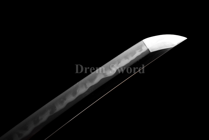 Tamahagane steel choji hamon Lamination Clay Tempered Katana Japanese samurai Sword Battle Ready sharp.