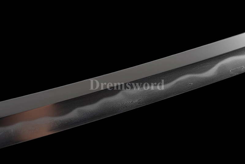 Tamahagane steel tachi sword Clay Tempered Lamination Blade Japanese samurai Sword fully hand polished.