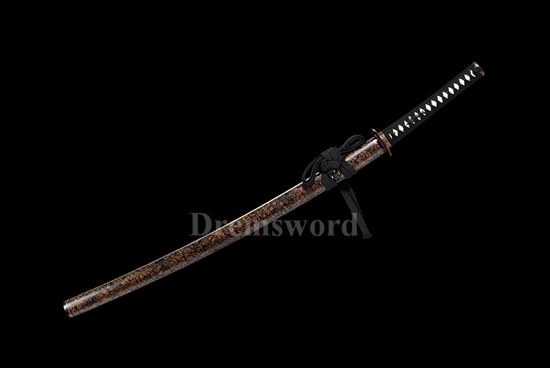 Tamahagane steel choji hamon Clay Tempered Lamination Katana handmade Japanese samurai Sword Battle Ready sharp