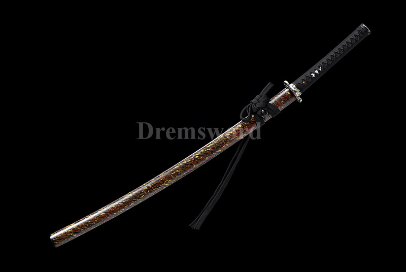 Tamahagane steel Clay Tempered Lamination Blade Katana Japanese samurai Sword Battle Ready sharp