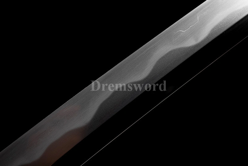 Tamahagane steel tachi sword Clay Tempered Lamination Blade Japanese samurai Sword fully hand polished.