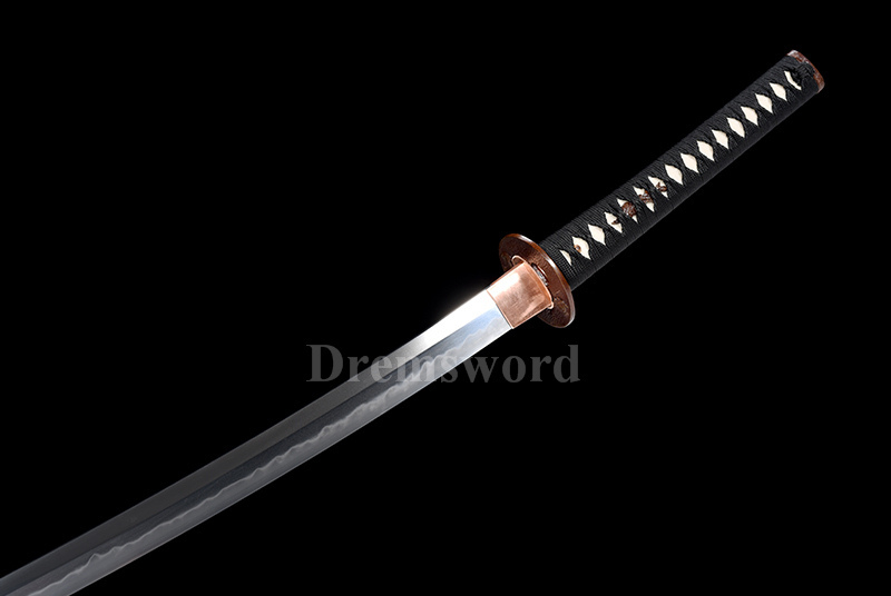 Tamahagane steel choji hamon Clay Tempered Lamination Katana handmade Japanese samurai Sword Battle Ready sharp