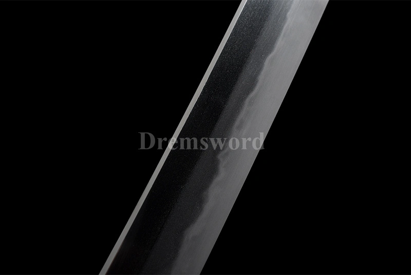 Kanmuri-otoshi Tamahagane Lamination steel Clay Tempered wakizashi Japanese samurai Sword choji hamon.