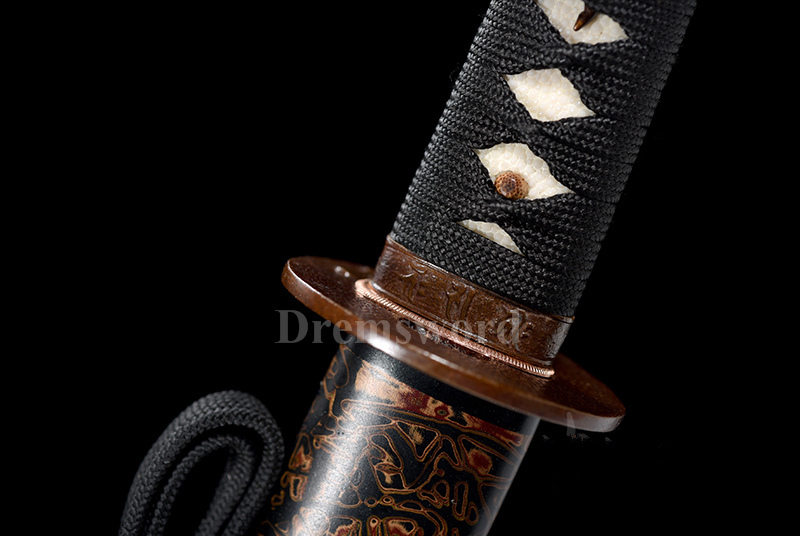 Tamahagane steel choji hamon Clay Tempered Lamination Katana handmade Japanese samurai Sword Battle Ready sharp