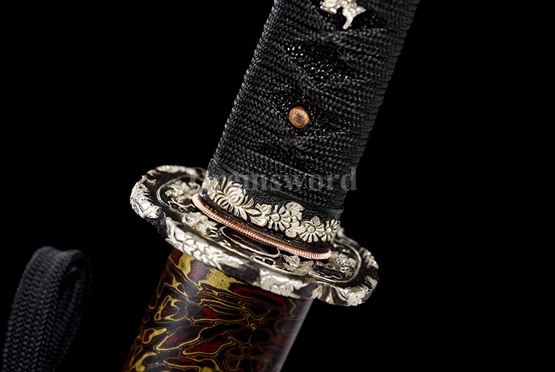 Tamahagane steel Clay Tempered Lamination Blade Katana Japanese samurai Sword Battle Ready sharp