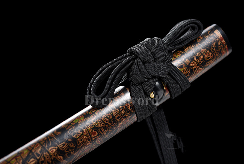 Tamahagane steel choji hamon Clay Tempered Lamination Katana handmade Japanese samurai Sword Battle Ready sharp