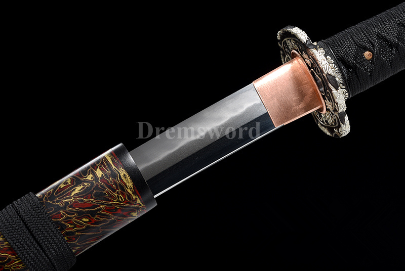 Tamahagane steel Clay Tempered Lamination Blade Katana Japanese samurai Sword Battle Ready sharp