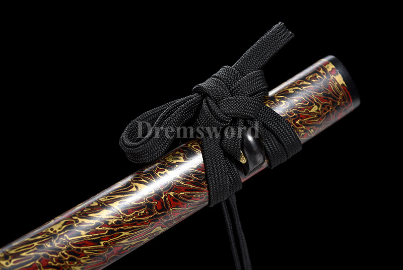 Tamahagane steel Clay Tempered Lamination Blade Katana Japanese samurai Sword Battle Ready sharp