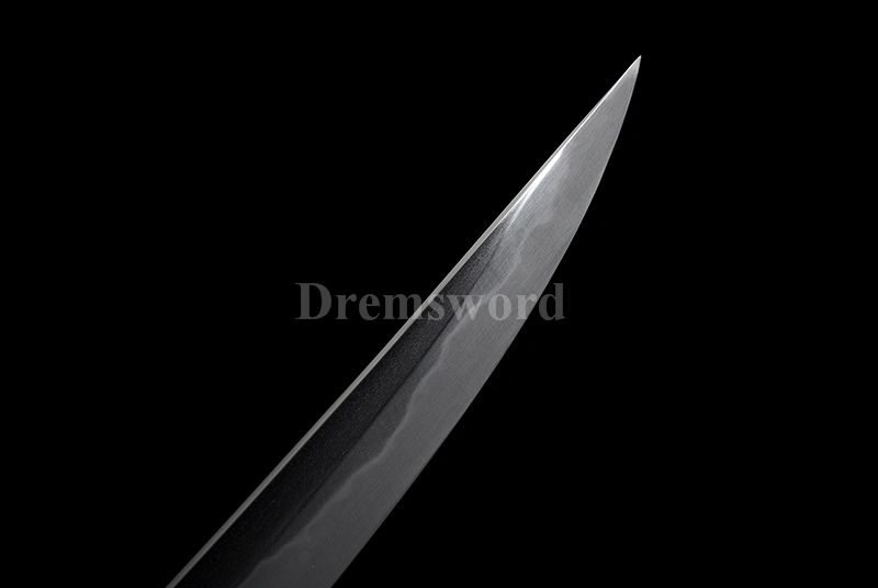 Kanmuri-otoshi Tamahagane Lamination steel Clay Tempered wakizashi Japanese samurai Sword choji hamon.