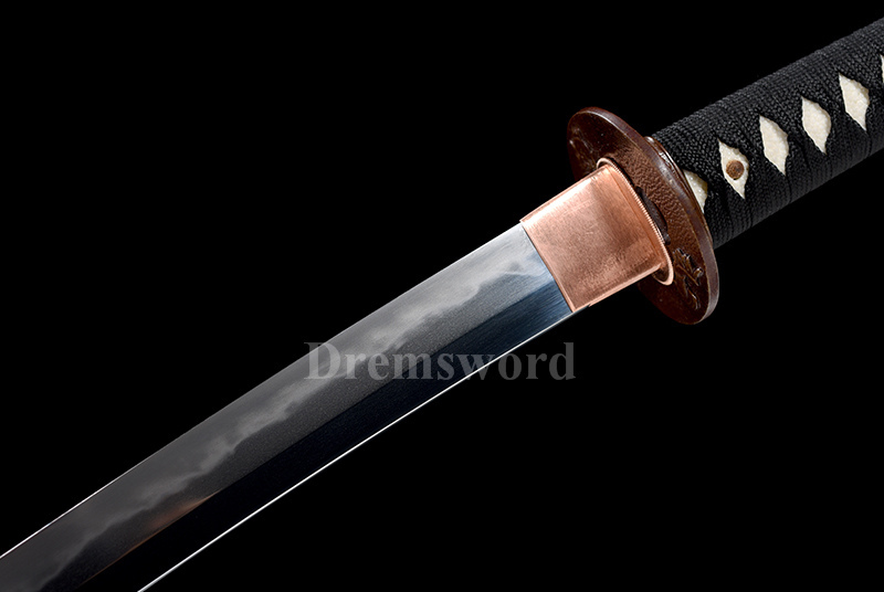 Tamahagane steel choji hamon Clay Tempered Lamination Katana handmade Japanese samurai Sword Battle Ready sharp
