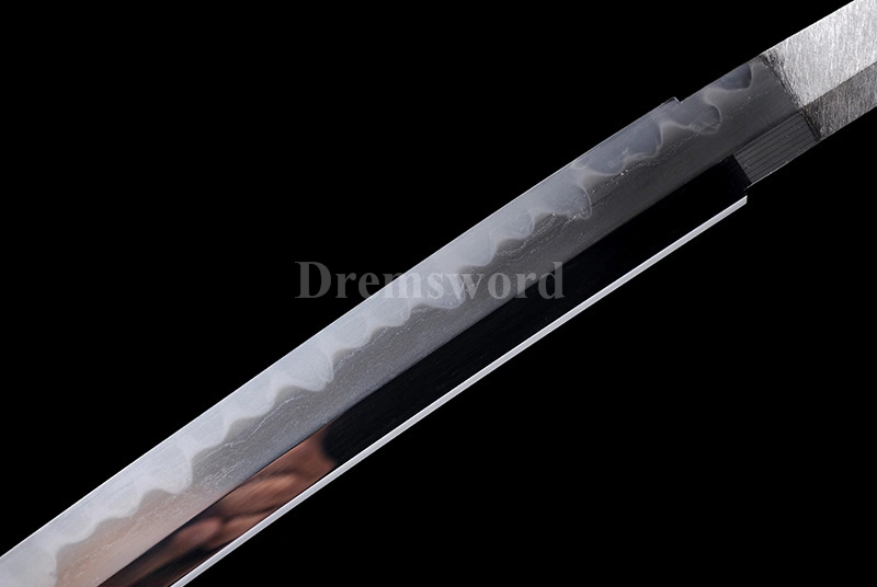 Tamahagane steel Clay Tempered Lamination Blade Katana Japanese samurai Sword Battle Ready sharp