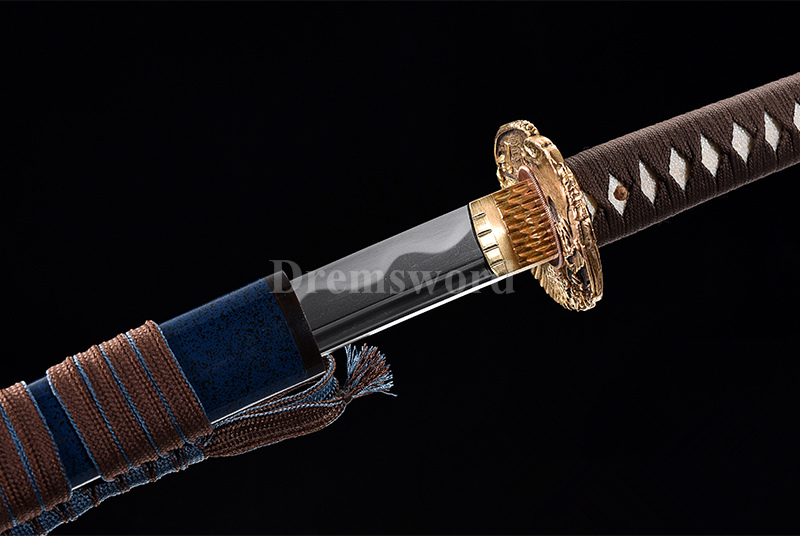 Tamahagane steel Clay Tempered Lamination Blade Katana Japanese samurai Sword Battle Ready sharp