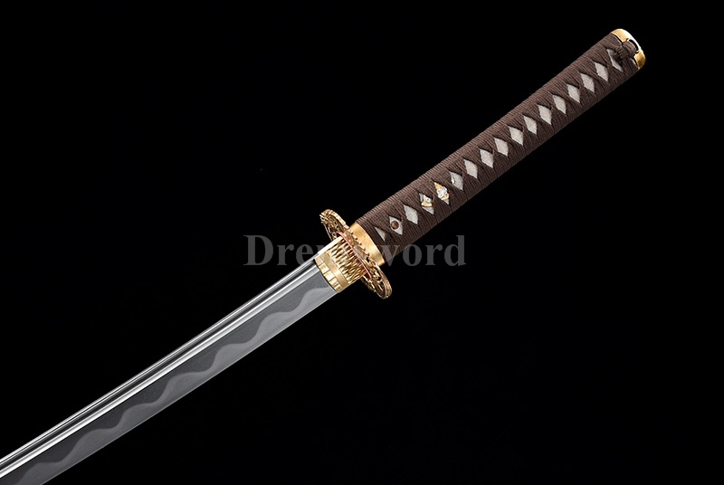 Tamahagane steel Clay Tempered Lamination Blade Katana Japanese samurai Sword Battle Ready sharp