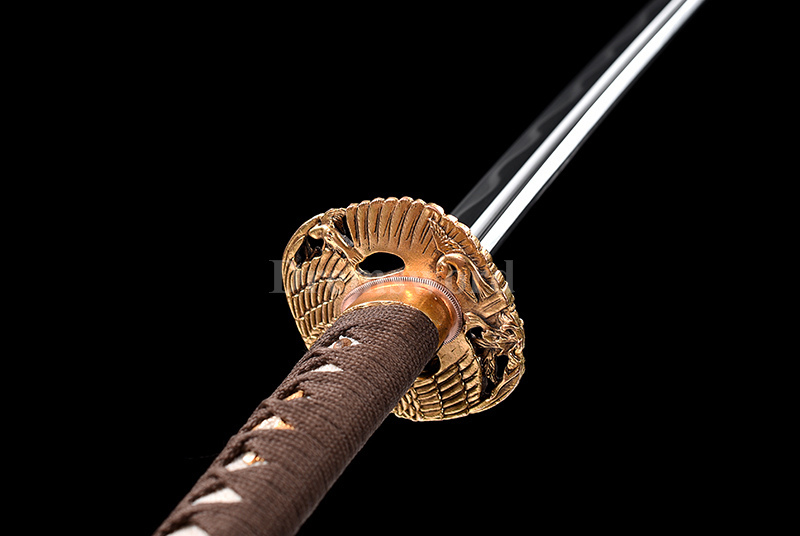 Tamahagane steel Clay Tempered Lamination Blade Katana Japanese samurai Sword Battle Ready sharp