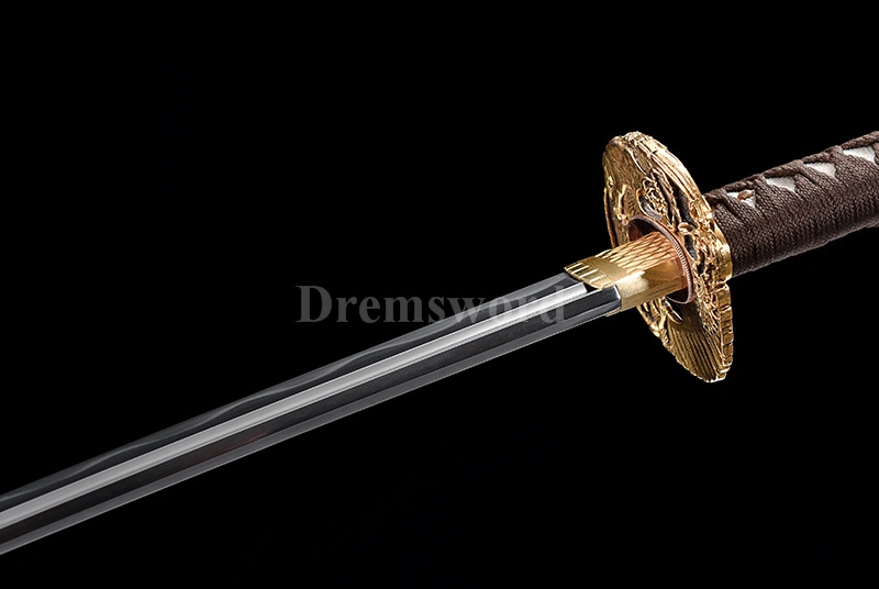 Tamahagane steel Clay Tempered Lamination Blade Katana Japanese samurai Sword Battle Ready sharp