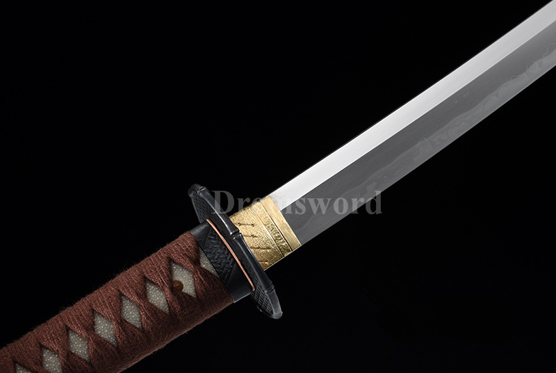 Tamahagane steel Clay Tempered Lamination Blade Katana Japanese samurai Sword Battle Ready sharp
