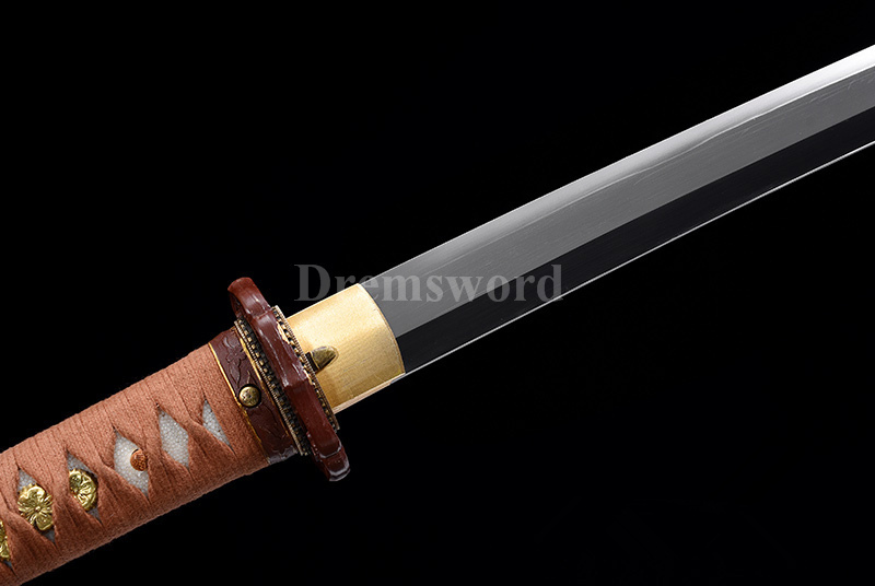 Gunto Clay Tempered 1095 high carbon steel Sword suguha hamon battle ready sharp.