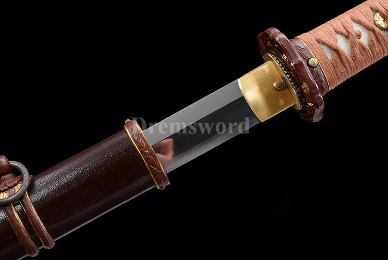 Gunto Clay Tempered 1095 high carbon steel Sword suguha hamon battle ready sharp.