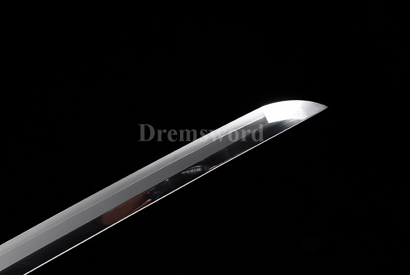 Gunto Clay Tempered 1095 high carbon steel Sword suguha hamon battle ready sharp.