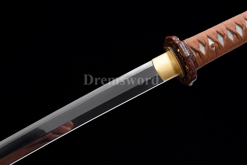 Gunto Clay Tempered 1095 high carbon steel Sword suguha hamon battle ready sharp.