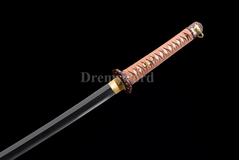 Gunto Clay Tempered 1095 high carbon steel Sword suguha hamon battle ready sharp.