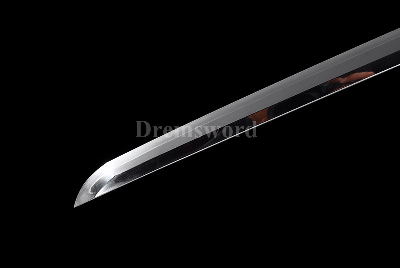 Gunto Clay Tempered 1095 high carbon steel Sword suguha hamon battle ready sharp.