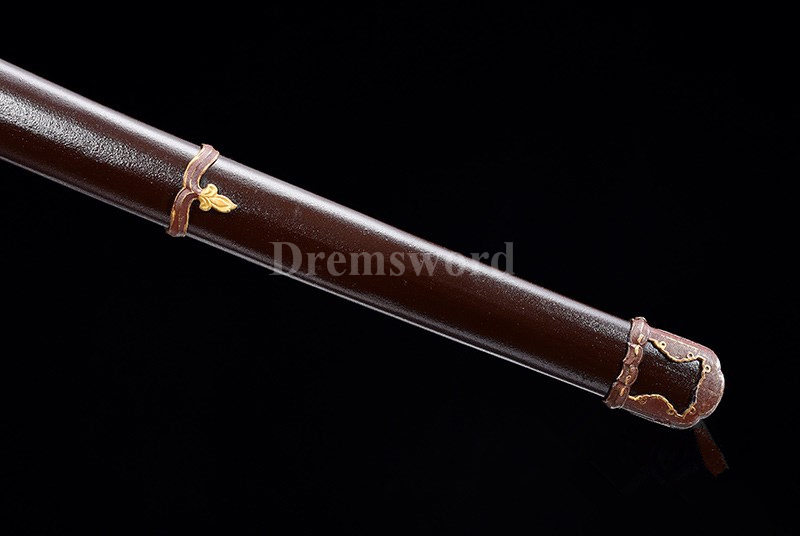 Gunto Clay Tempered 1095 high carbon steel Sword suguha hamon battle ready sharp.